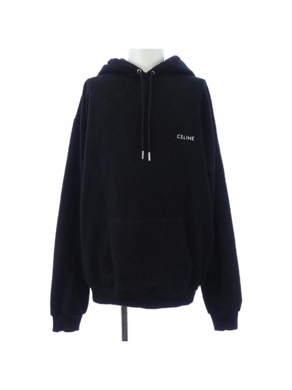 Celine Loose Hoodie Terry Cotton